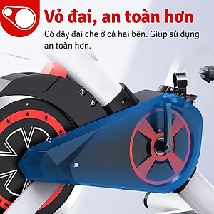 Xe đạp tập thể dục, Xe đạp thể thao,Xe đạp thể dục trong nhà giảm mỡ, săn chắc cơ thể, S500 - S303 - Elite 03 có đồ hồ hiển thị quãng đường, calo tiêu thụ, (hàng nhập khẩu)
