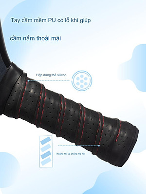 Vợt Pickleball Trẻ Em Sợi Carbon Cao Cấp Đại Nam Sport + Kèm Túi Chống Sốc Và 4 Bóng