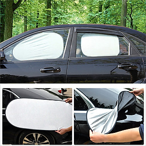 Bộ bạt chống nắng 6 miếng trên ô tô