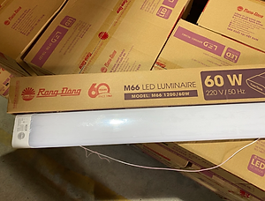 Bộ đèn LED bán nguyệt Rạng Đông M66 1200/60W ánh sáng trắng - Hàng chính hãng