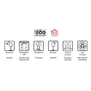 Ly Thuỷ Tinh Pha Lê Ý RCR - Etna Dof Tumblers 330ml
