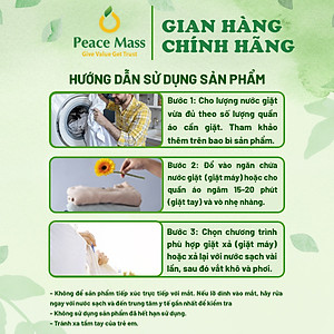 Nước Giặt Xả  2in1 Peace Mass Can 3.6l