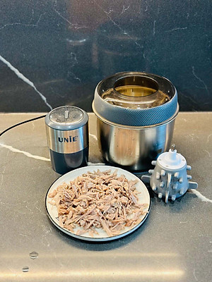 Máy Xay Thịt Cao Cấp Unie UE-226 (UE226)  , 2 Cối Inox, Có Lưỡi Bóc Hành Tỏi, Hàng Chính Hãng