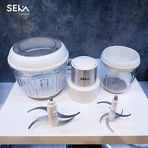 Máy Xay Thịt SEKA SK2287 2 Cối - Hàng Chính Hãng