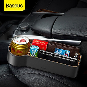 Hộp Đựng Đồ Trên Ô Tô Bọc Da PU Cao Cấp Tinh Tế Sang Trọng Chính Hãng Baseus
