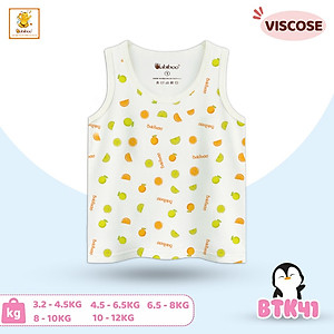 Áo ba lỗ sơ sinh dễ thương cho bé