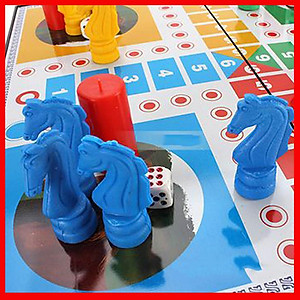 Cờ Cá Ngựa Nam Châm Cho Bé miDoctor Cực Đại Kích thước 38 x 38cm - Vỏ Hộp Màu Đỏ