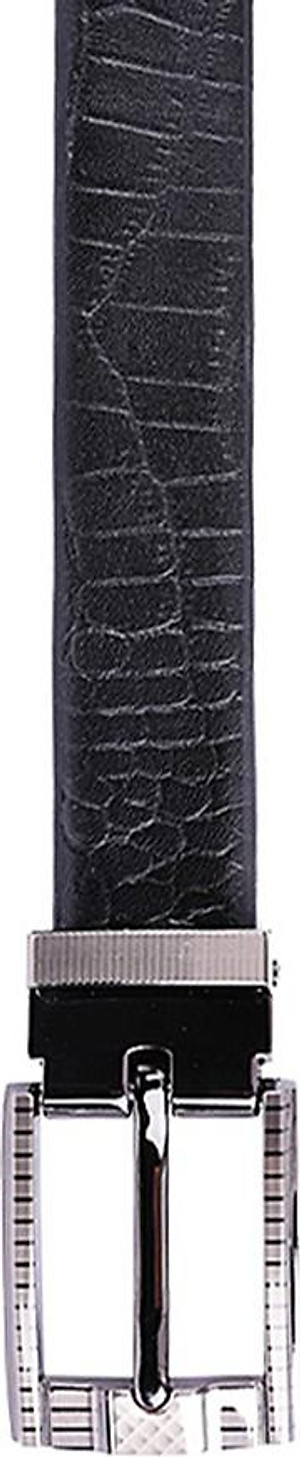 Thắt Lưng Nữ Da Thật Vân Cá Sấu Huy Hoàng HT5121 - Đen