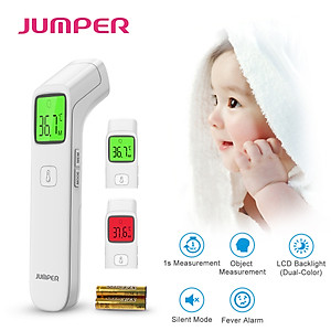 Nhiệt Kế Điện Tử Hồng Ngoại Đo Trán, Đo cơ Thể  Không Tiếp Xúc Jumper JPD-FR203