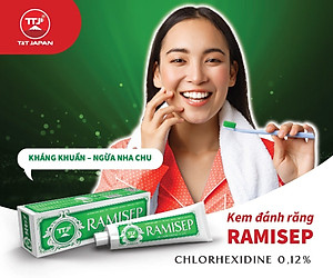 KEM ĐÁNH RĂNG RAMISEP CHLORHEXIDINE 0.12%