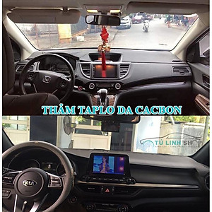 Thảm taplo cho xe CAPTIVA bằng lông Cừu 3 lớp hoặc Da Cacbon