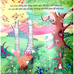 Sách Ehon Châu Âu - Chúc Gấu Con Ngủ Ngon