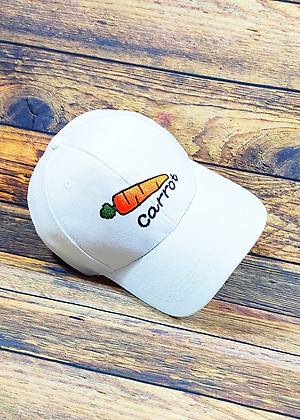 Nón kết/ Mũ lưỡi trai thêu hình Carrot siêu xinh NON0252T