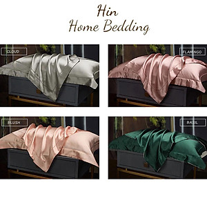 Vỏ Áo Gối Nằm Lụa 50x70cm Hin Home Bedding Mẫu 1