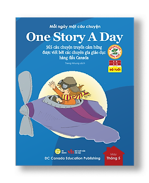 One Story A Day - Sách song ngữ cho bé, 12 cuốn truyện - 365 câu chuyện phát triển trí tuệ và nuôi dưỡng tâm hồn - Tặng kèm file nghe & note từng vựng