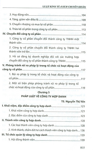 Luật Kinh Tế (Tái bản lần thứ nhất, có sửa đổi, bổ sung) - Sách chuyên khảo