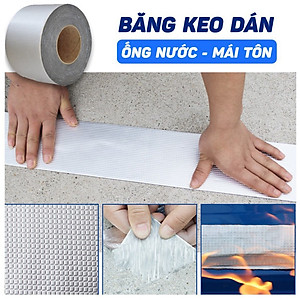 Băng Keo Bê Tông Cuộn 5 Mét Dán Rộng 5cm 10cm 15cm 20cm, Miếng Dán Siêu Dính, Miếng Chống Thấm Nước, Keo Chống Dột, Chịu Nhiệt Tốt,Siêu Dính