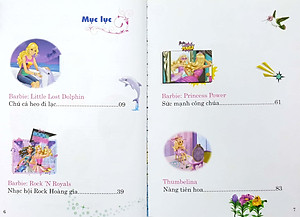 Sách Barbie - Tuyển Tập Các Nàng Công Chúa (Tập 4)