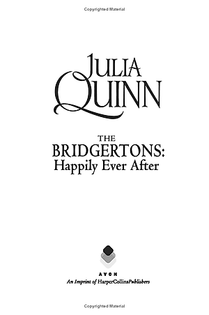 The Bridgertons 9: Happily Ever After