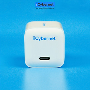 Bộ sạc nhanh chuẩn PD 20W iCybernet IC-3002 cáp C to C 1,2m (Cáp hỗ trợ sạc tối đa 100W cho mọi thiết bị typeC) - Hàng chính hãng