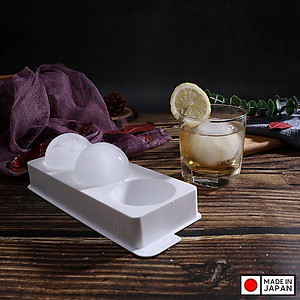 Combo 04 Khay làm đá đa dụng Kokubo viên hình cầu - Hàng nội địa Nhật