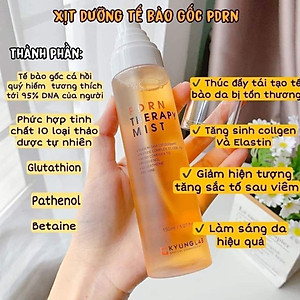 Xịt khoáng dưỡng ẩm Kyung Lab Pdrn Therapy Mist 150ml - cấp ẩm, dưỡng trắng và phục hồi da 