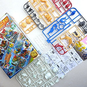 Đồ Chơi Xếp hình Gundam Triệu Tử Long - Mô Hình Lắp ghép Tam Quốc A004