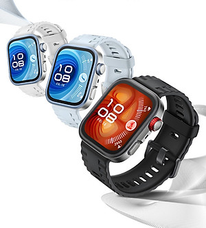 Dây đeo Silicone Ocean cho Huawei Watch Fit 3 / Huawei Watch Fit 4 / Huawei Watch Fit 4 Pro - Hàng Chính Hãng