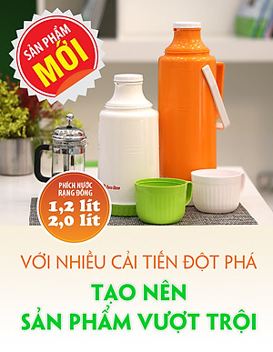 Phích Đựng Nước Nóng 2 Lít N5 (2035 n5) màu ngẫu nhiên
