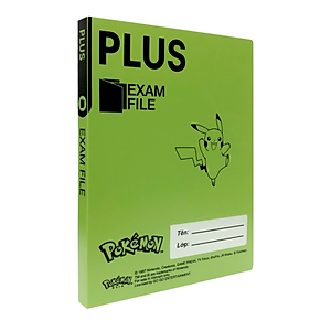 Bìa lưu bài kiểm tra và túi đựng Plus