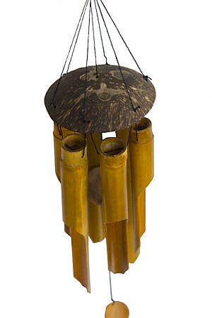 Chuông Gió Tre Gáo Dừa - Sản Phẩm Thủ Công Phong Thủy Bền Đẹp Âm Thanh Vang