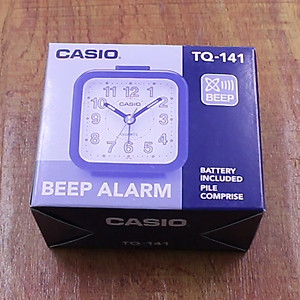 Đồng Hồ Để Bàn Casio TQ-141-8DF - Có Báo Thức -Kích Thước (6.7 x 6.4 x 3.4 cm)