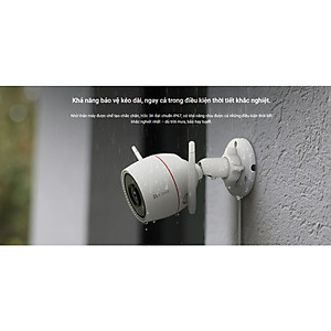 Camera IP Wifi Ngoài Trời EZVIZ C3TN 3MP 2K Color Night Vision Tích Hợp Ai - Có Màu Ban Đêm - Đàm Thoại 2 Chiều - Hàng Chính Hãng