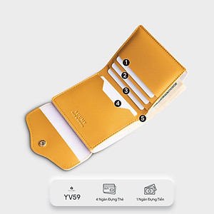 Ví Yuumy (  Thời trang nữ dáng cầm tay nhỏ gọn - Ví da Seasand YV59 )