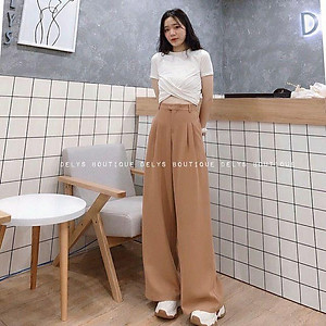 Quần ống rộng_mã1231,quần tây nữ ống rộng