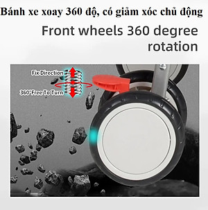 Xe đẩy cho bé du lịch A2 - Khung cao cấp siêu nhẹ, gấp gọn, bảo hành 12 tháng chính hãng