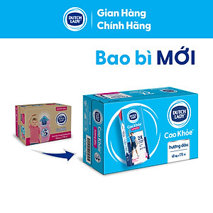 Thùng 48 Hộp Sữa Uống Dutch Lady Cô Gái Hà Lan Vị Dâu Cao Khỏe (48X170ml)