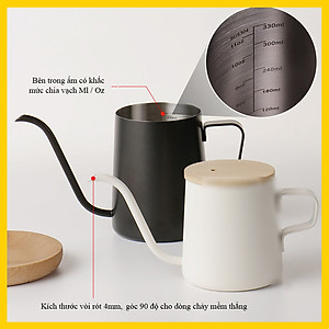 Bình Rót Cổ Ngỗng 350Ml | Pour over