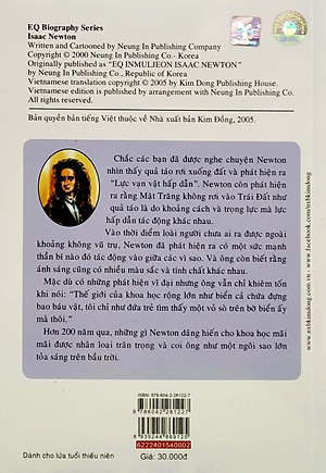 Danh Nhân Thế Giới: Newton (Tái Bản 2022)