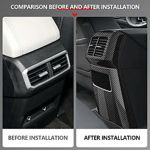 Ốp Cửa Gió Điều Hòa Sau Kia Sportage NQ5 (2022-2024) Vân Carbon Cao Cấp Chống Trầy Xước Bụi Bẩn