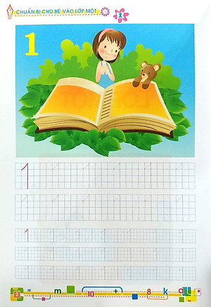 Sách Chuẩn Bị Cho Bé Vào Lớp Một - Làm Quen Với Chữ Số (Tập 2)