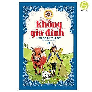 Sách - Không gia đình - Sách song ngữ văn học kinh điển, tặng kèm file nghe & note từ vựng, combo 2 cuốn - HG Books
