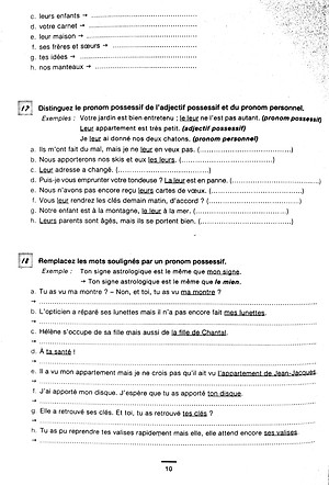 450 Nouveaux Exercices - Grammaire Niveau Intermediare