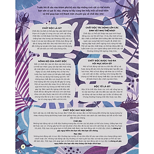 Sách Bách Khoa Tri Thức Dành Cho Trẻ Em - Các Sinh Vật Cực Độc Trên Trái Đất