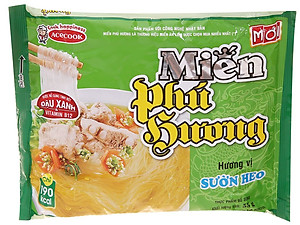 Thùng 24 Gói Miến Gói Phú Hương Hương Vị Sườn Heo Acecook