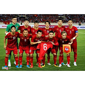 Áo polo di chuyển tuyển Việt Nam 2019