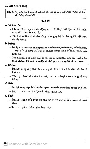 Sách Đề Học Tốt Sinh Học Lớp 6