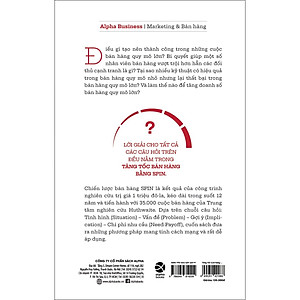 Sách Tăng Tốc Bán Hàng Bằng SPIN