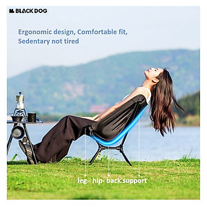 Ghế Xếp Camping Chuyên Dùng BlackDog CBD2550 Oxford 600D KT 64x60x56cm Khung Thép Cacbon Siêu Chắc Siêu Nhẹ Chịu Tải 120KG - Dành Cho Cắm Trại Câu Cá Nghỉ Trưa Ngoài Trời Ghế Bãi Biển