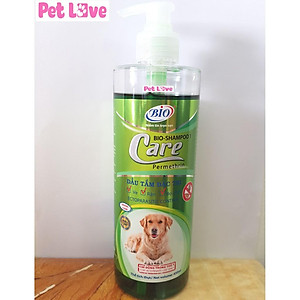 Sữa tắm diệt ve rận, bọ chét, khử mùi trên chó Bio Care 450ml